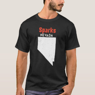 T-shirt Nevada États-Unis État Amérique Voyage Nevadan Spa