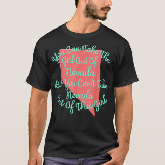 T-shirt Nevada Girl for a Daughter Wife Mom Sister Girlfri