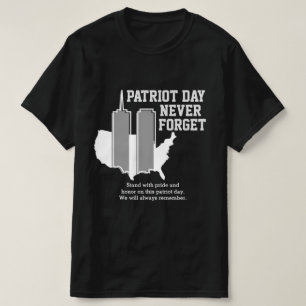 T-shirt Never Forget 911 20th Anniversary Patriot Day 2021