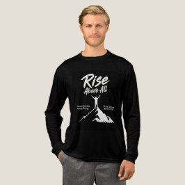 T_Shirt Never Settele , Stay Strong  Tri-Blend Shirt