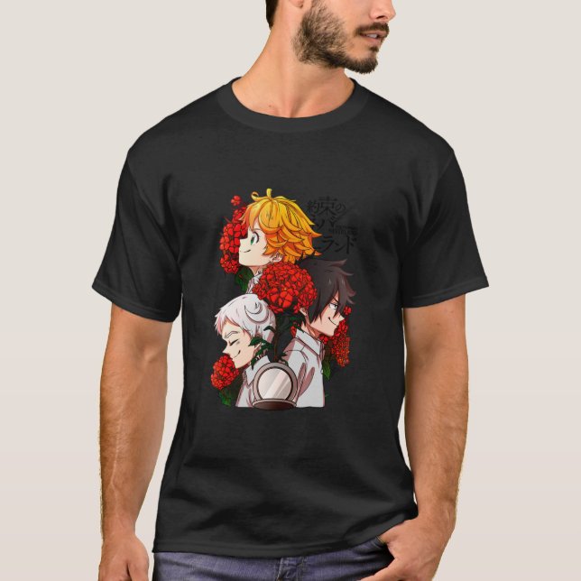 T-shirt Neverland promis - Hope ANIME MANGA CARTOON (Devant)