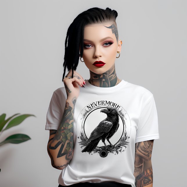 T-shirt Nevermore Raven (Créateur téléchargé)