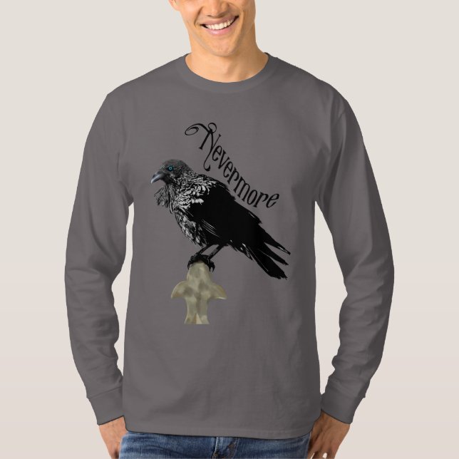 T-shirt Nevermore Raven (Devant)