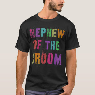 T-shirt NEVEU DU MARIÉ Groupe de la mariée Famille Amis 