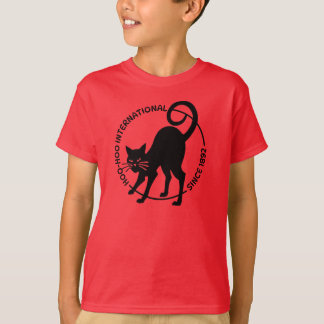 T-shirt NEW Black Cat Design 