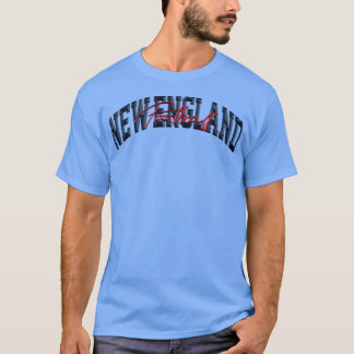 T-shirt New England Football 3D Chrome