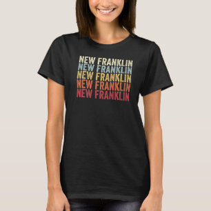 T-shirt New Franklin Ohio New Franklin OH Retro Vintage Te