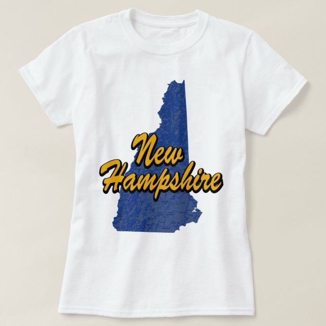 T-shirt New Hampshire (Design devant)