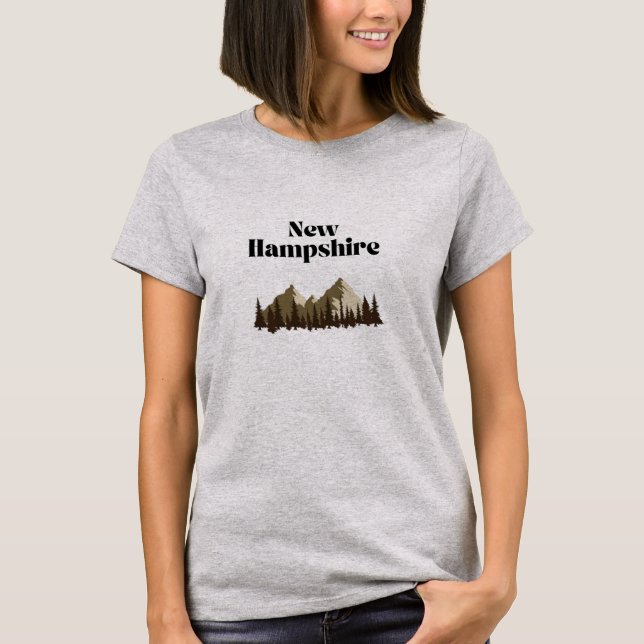 T-shirt New Hampshire (Devant)