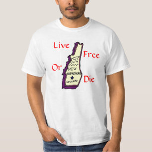 T-shirt New Hampshire