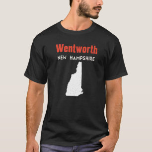 T-shirt New Hampshire États-Unis Amérique Voyage Wentworth