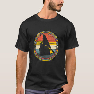 T-shirt New Hampshire Hawaii Racines Origine State Map Ret