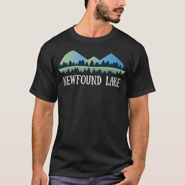 T-shirt New Hampshire   Newfound Lake (Devant)