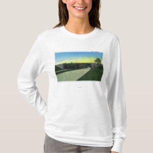 T-shirt New Haven, CTView de route express de Merritt