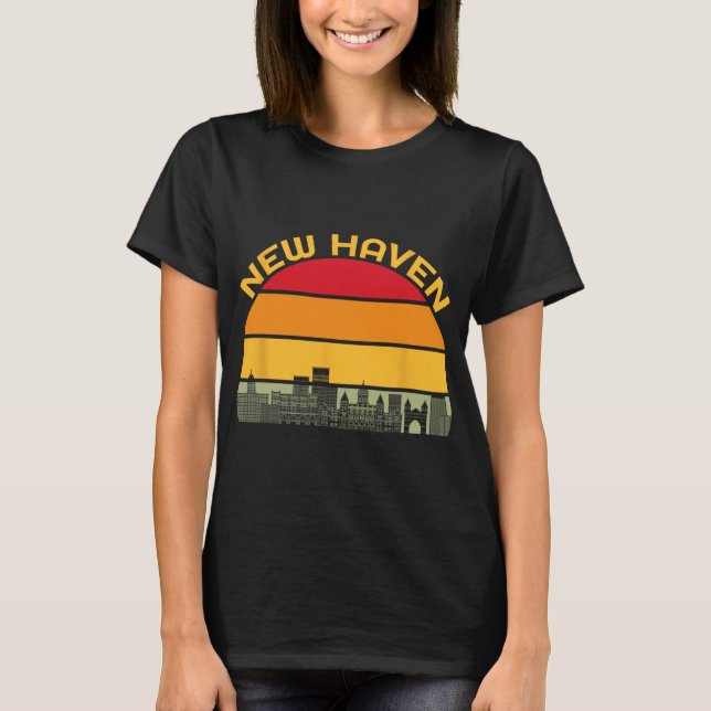 T-shirt New Haven Zza Catal Of The World Connecticut Azza  (Devant)