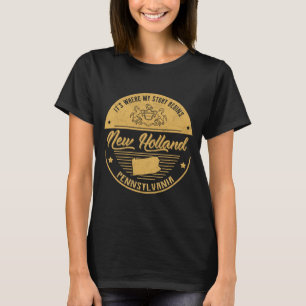 T-shirt New Holland Pennsylvanie C'est Où Mon Histoire Com