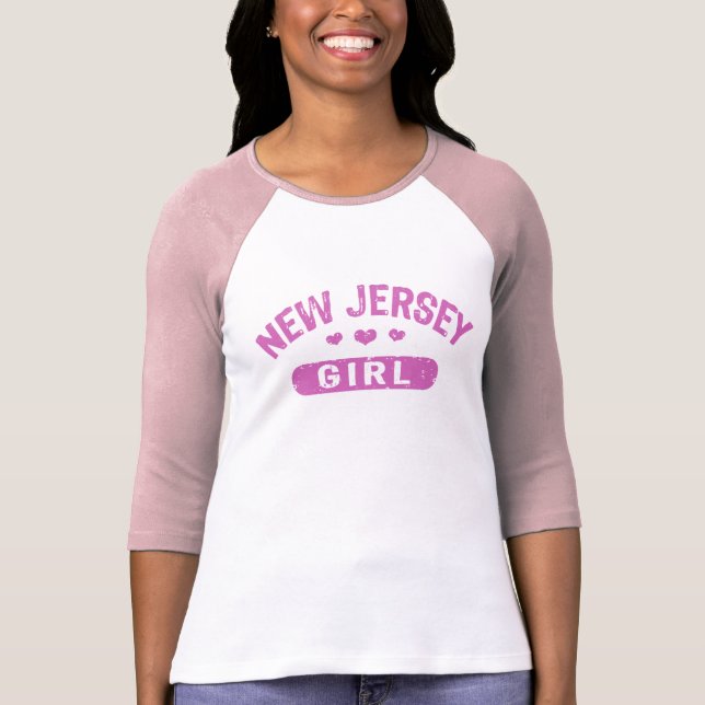 T-shirt New Jersey Girl (Devant)