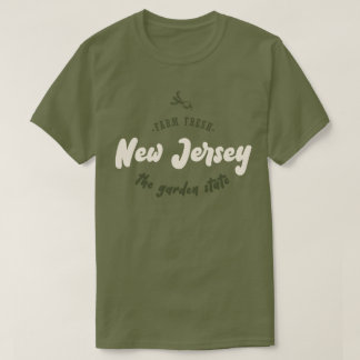 T-shirt New Jersey - The Garden State - Farm Fresh