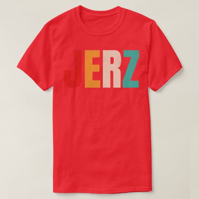 T-shirt New Jerz Vintage (Design devant)