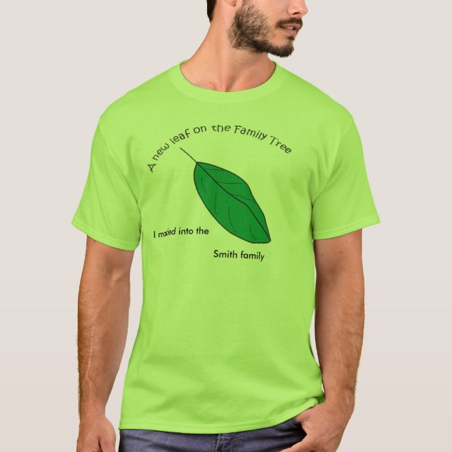 T - Shirt - New Leaf, ich verheiratet in ... (Vorderseite)
