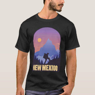T-shirt New Mexico State USA Randonnée Voyage Souvenir
