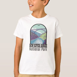 T-shirt New River Gorge National Park West Virginia Bridge