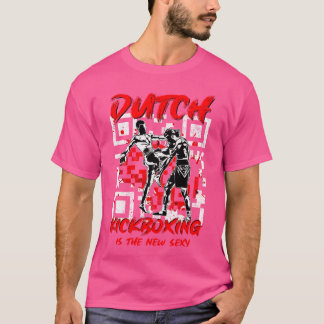 T-shirt New Sexy Martial Art Muay Thai Dutch Kickboxin