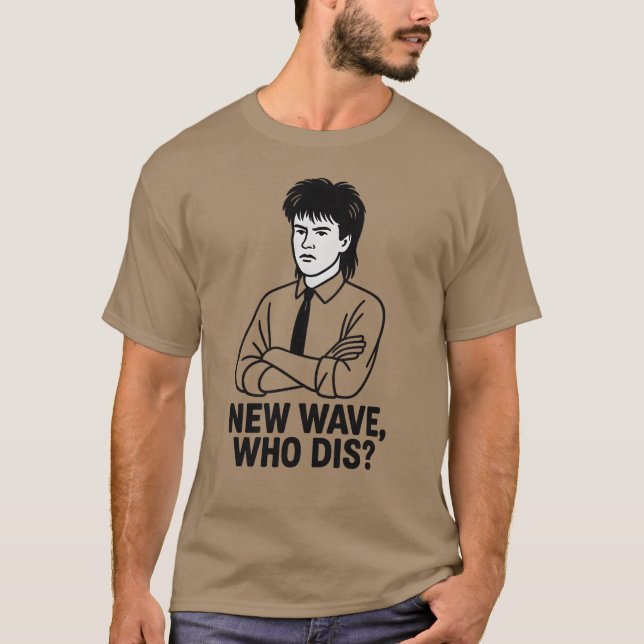 T-SHIRT NEW WAVE, OMS DIS (Devant)