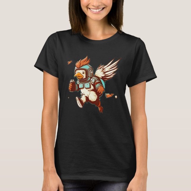 T-shirt New Wing with Jet Pack for  Chicken (Devant)