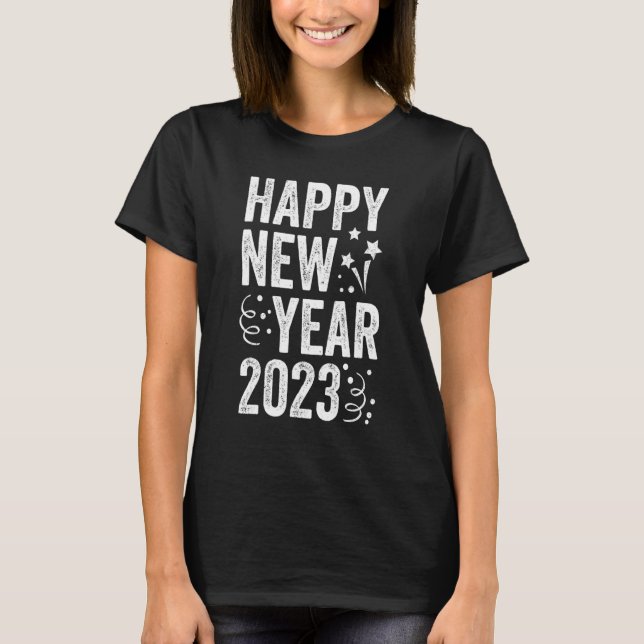 T-shirt New Years Eve Party Supplies Kids NYE 2023 Happy N (Devant)