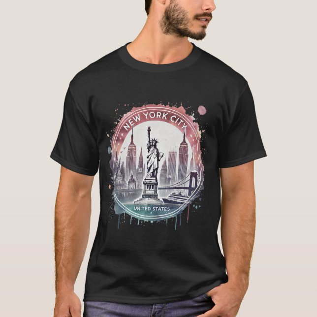 T-shirt New York (Devant)
