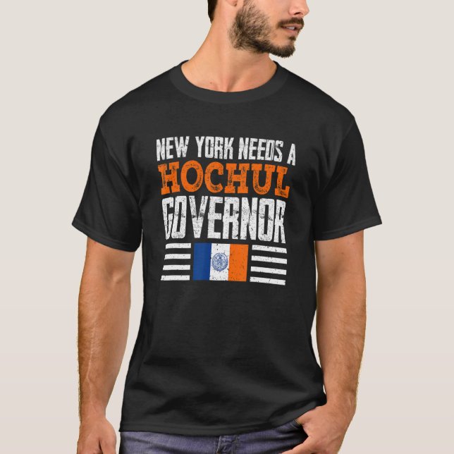 T-shirt New York a besoin d'un gouverneur Hochul Kathy Hoc (Devant)