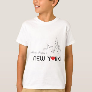 T-shirt New York, Amour, Coeur, Cool
