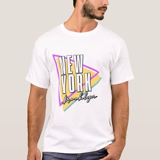T-shirt New York Brooklyn (Devant)