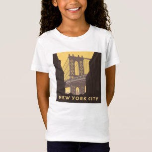 T-Shirt New York   Brooklyn Bridge