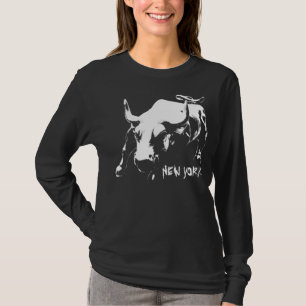 T-shirt New York Chemise Cool NY Bull Souvenir