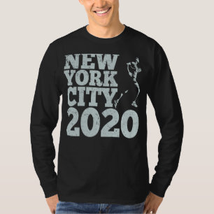 T-shirt New York City 2020 Pour Les Coureurs De Marathon