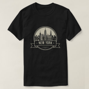 T-shirt New York City City Skyline Travel