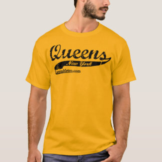 T-shirt - New York City NY - lettrage noir multiplié par