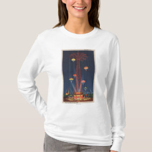 T-shirt New York City, NY - saut de parachute au monde