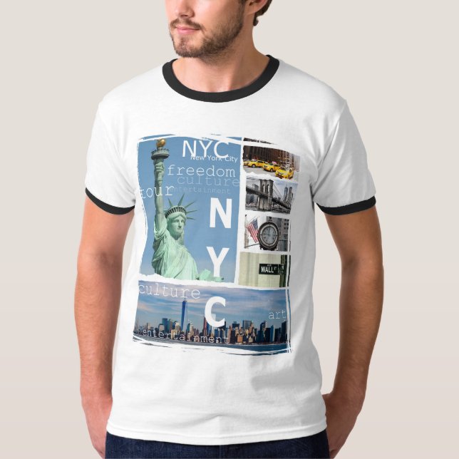 T-shirt New York City Nyc (Devant)