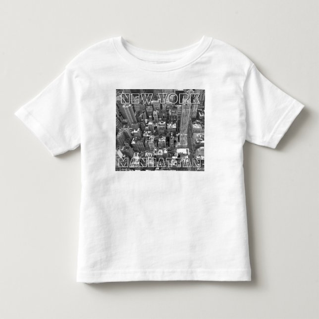 T-shirt New York Custom Baby NY Souvenir Shirt (Devant)