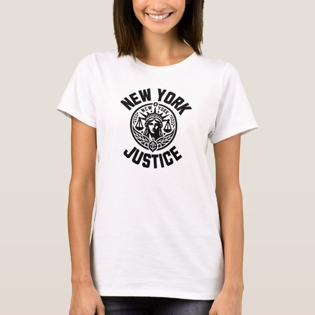 T-shirt New York Justice, New York Strong (Devant)