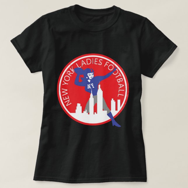 T-shirt New York Lady Giants  (Design devant)