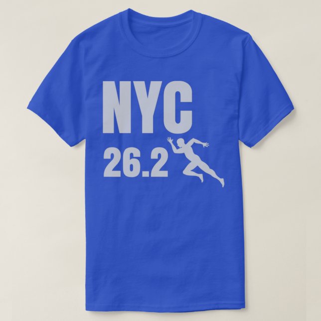 T-shirt New York Marathon Major NYC Running Design (Design devant)