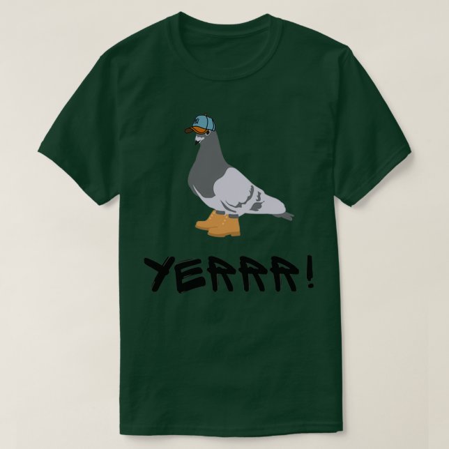 T-shirt New York Pigeon Timbs Yerrr 1 (Design devant)