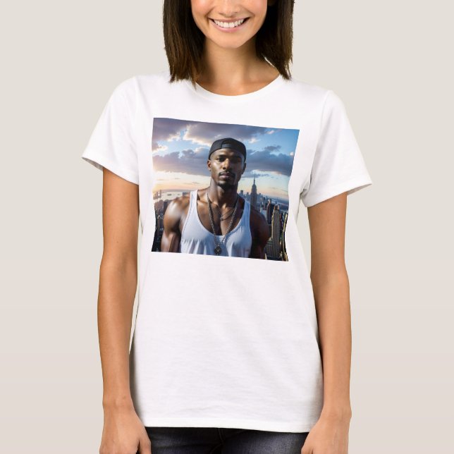 T-shirt New York - Rap Star (Devant)