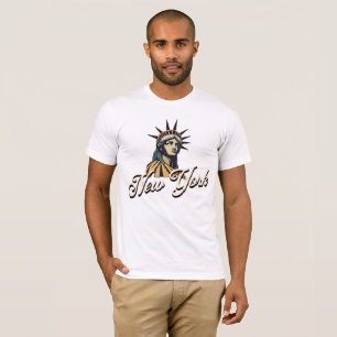 T-shirt New York, Statue de la Liberté. Fierté de la ville