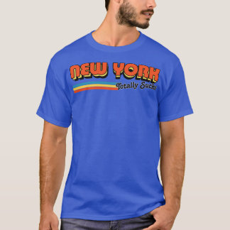 T-shirt New York Sucre Totalement À La Typographie Rétro H