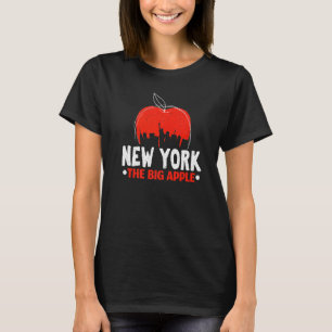 T-shirt New York The Big Apple Usa America New Yorker